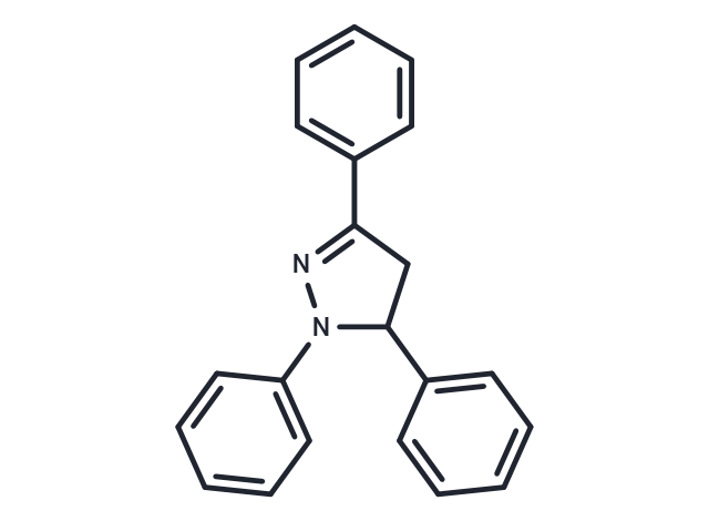 化合物 1H-Pyrazole, 4,5-dihydro-1,3,5-triphenyl-|T29302|TargetMol