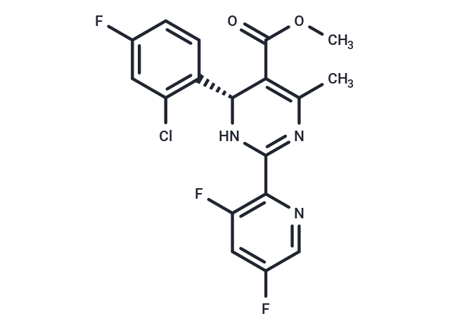 化合物 Bay 41-4109 (less active enantiomer)|T10480|TargetMol