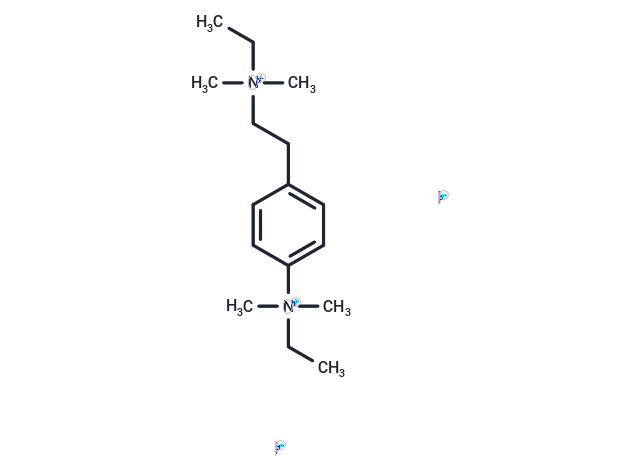 化合物 Ammonium, ((p-ethyldimethylammonio)phenethyl)ethyldimethyl-, diiodide|T30007|TargetMol