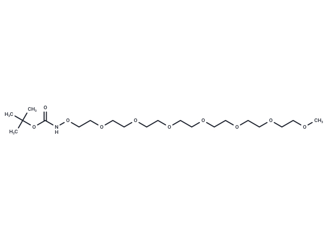 化合物 t-Boc-Aminooxy-PEG7-methane|T16971|TargetMol