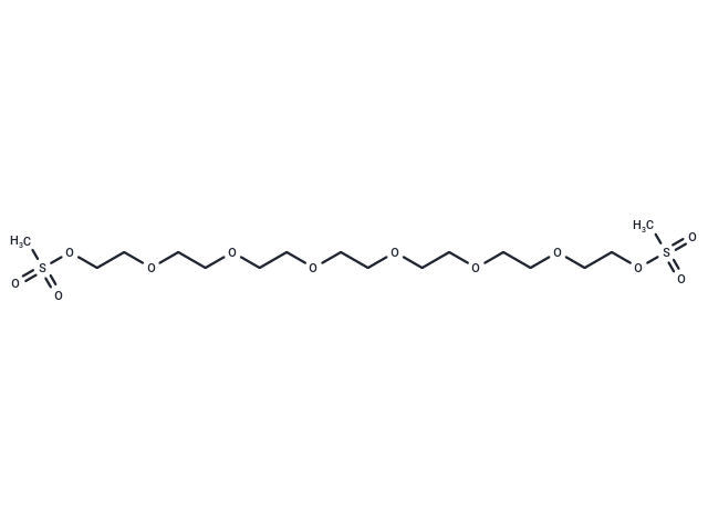 化合物 Ms-PEG7-Ms|T16151|TargetMol