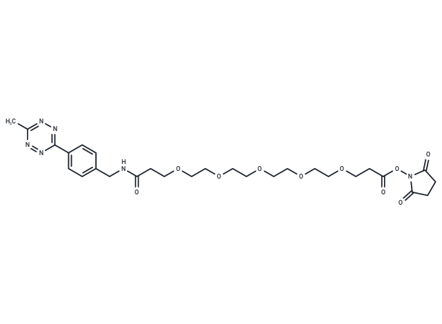 化合物 Me-Tet-PEG5-NHS|T87825|TargetMol