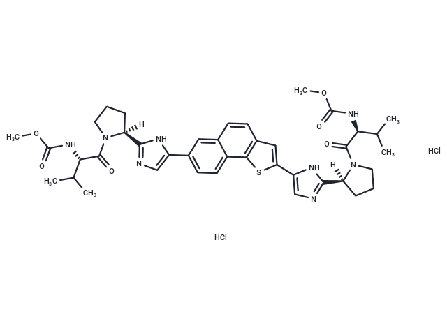 化合物 HCV-IN-7 hydrochloride|T11548L|TargetMol