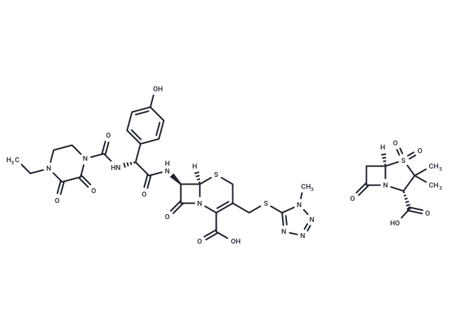 化合物 Cefoperasone mixture with sulbactam|T30788|TargetMol