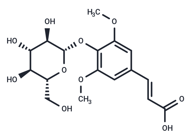 化合物 4'-O-Glucopyranosylsinapic acid|T126287|TargetMol