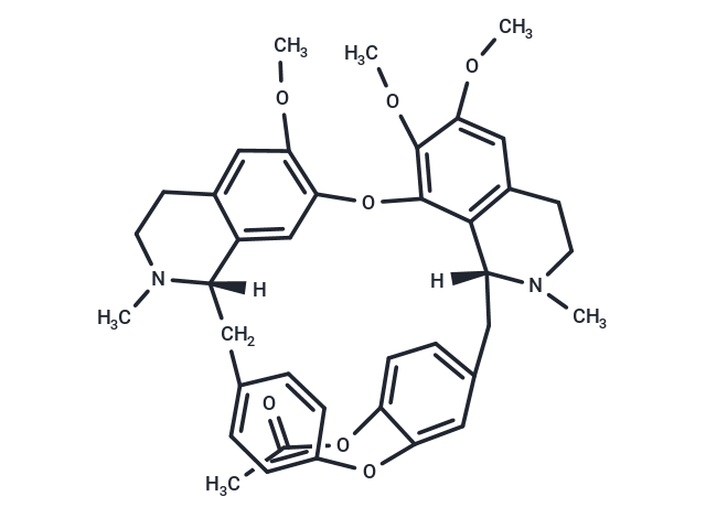 化合物 Berbamine acetate|T88175|TargetMol