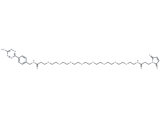 化合物 Me-Tet-PEG8-Maleimide|T87924|TargetMol