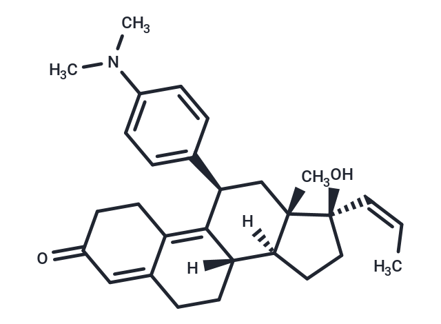 化合物 Aglepristone|T21132|TargetMol