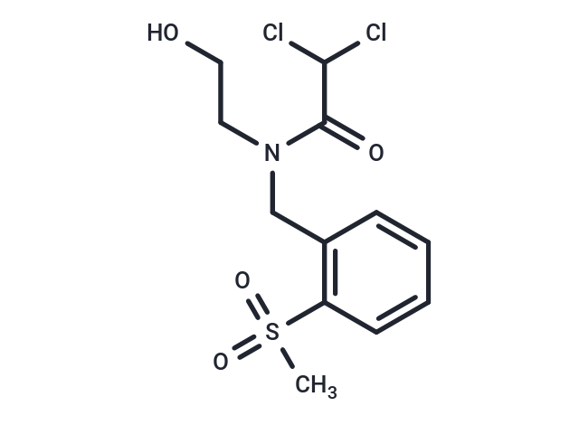 化合物 Acetamide, 2,2-dichloro-N-(2-hydroxyethyl)-N-(o-(methylsulfonyl)benzyl)-|T29551|TargetMol