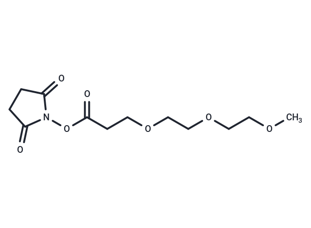 化合物 m-PEG3-NHS ester|T15859|TargetMol