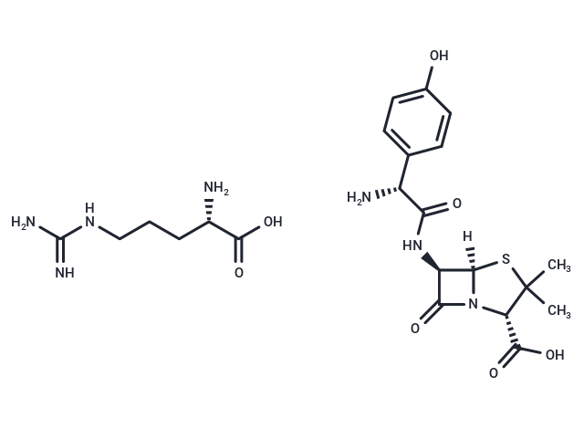化合物 Amoxycillin arginine salt|T30032|TargetMol