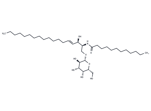 C12 Galactosylceramide (d18:1/12:0)|T36858|TargetMol