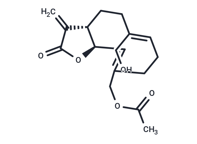 化合物 15-Acetoxy-14-hydroxycostunolide|T126121|TargetMol