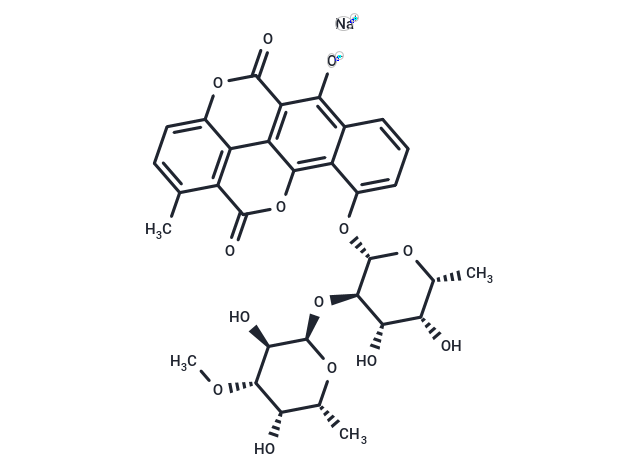 化合物 Chartreusin sodium|T30870|TargetMol