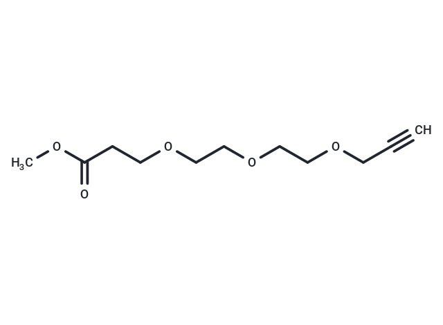 化合物 Propargyl-PEG3-methyl ester|T18579|TargetMol