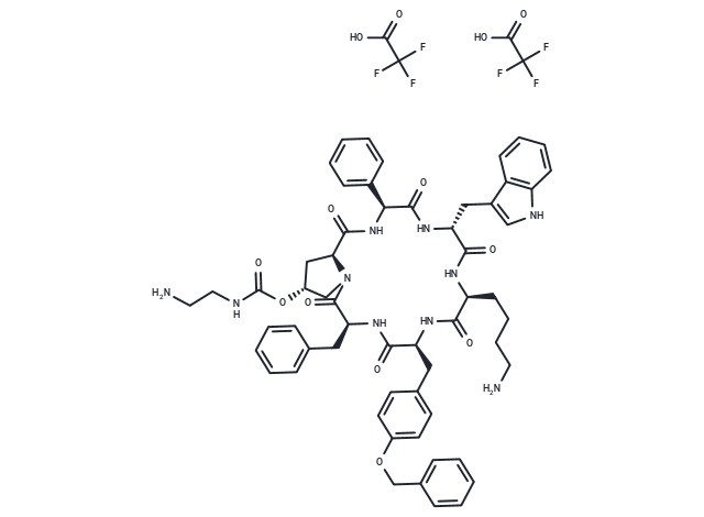 化合物 Pasireotide ditrifluoroacetate|T13811|TargetMol