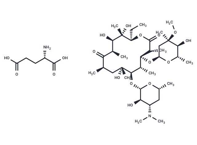 化合物 Erythromycin glutamate|T24043|TargetMol