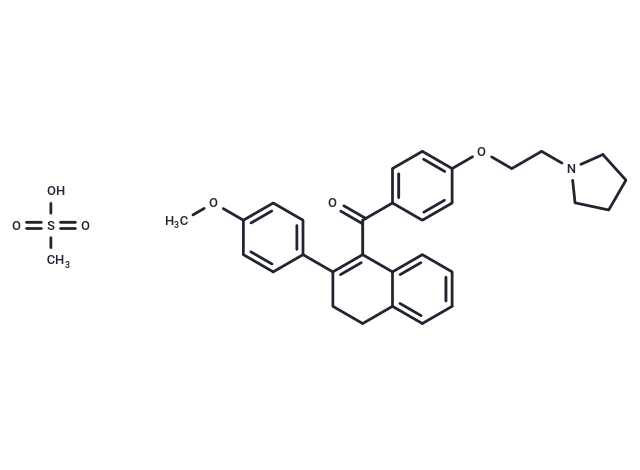化合物 Trioxifene mesylate|T26295|TargetMol