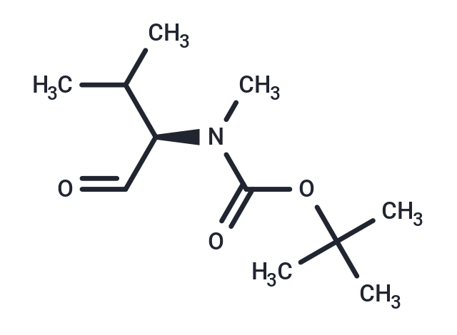 化合物 N-Boc-N-methyl-D-Valaldehyde|T87916|TargetMol