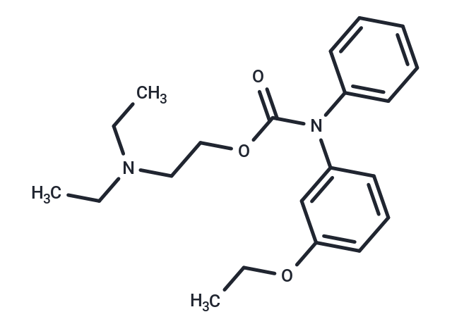 化合物 Carbanilic acid, m-ethoxy-N-phenyl-, 2-(diethylamino)ethyl ester|T30723|TargetMol