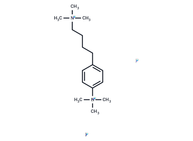 化合物 Ammonium, (4-(p-trimethylammoniophenyl)butyl)trimethyl-, diiodide|T30013|TargetMol