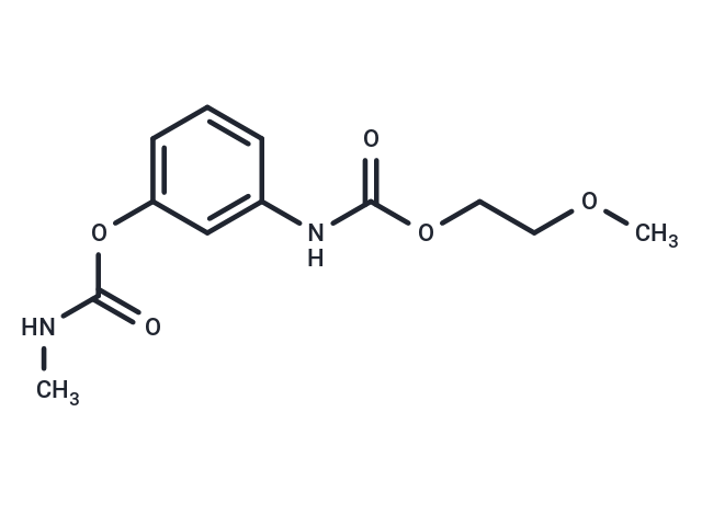 化合物 Carbanilic acid, m-hydroxy-, 2-methoxyethyl ester, methylcarbamate|T30731|TargetMol