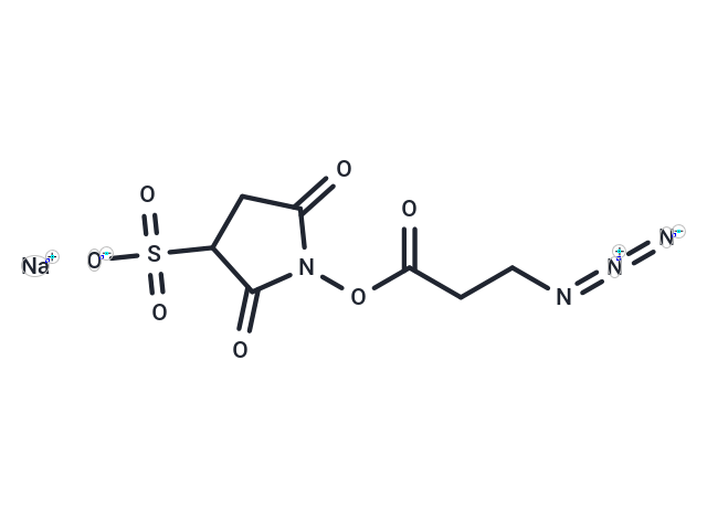 化合物 3-Azidopropionic Acid Sulfo-NHS Ester|T29389|TargetMol