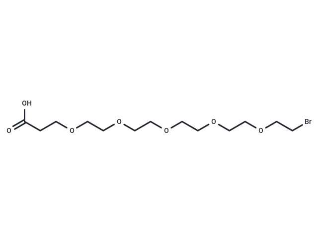 化合物 Bromo-PEG5-C2-acid|T14808|TargetMol