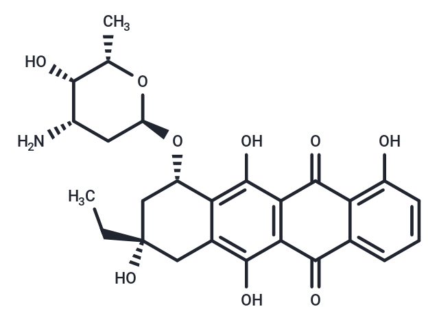 化合物 13-Deoxycarminomycin|T24968|TargetMol