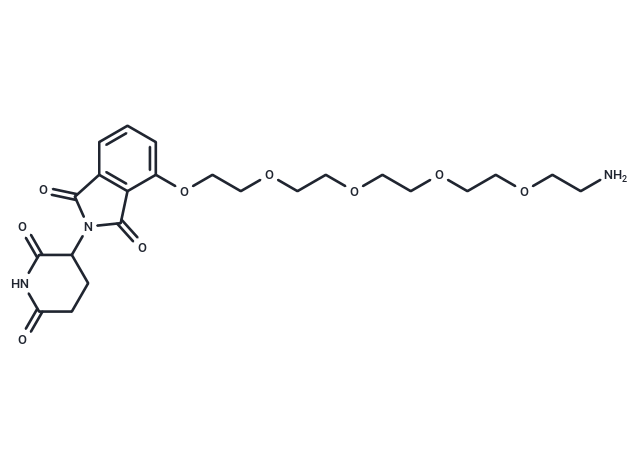 化合物 Thalidomide-O-PEG4-amine|T18827|TargetMol