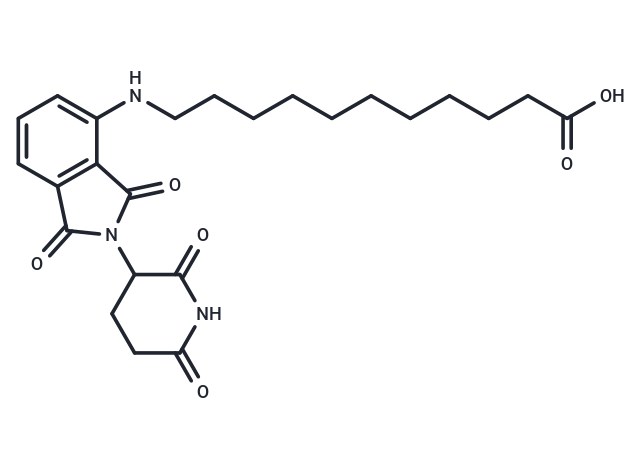 化合物 Thalidomide-NH-C10-COOH|T18806|TargetMol
