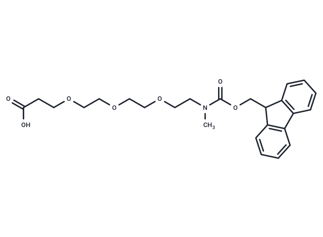 化合物 Fmoc-N-methyl-PEG3-CH2CH2COOH|T15309|TargetMol