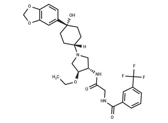 化合物 INCB3344 R-isomer|T11650|TargetMol