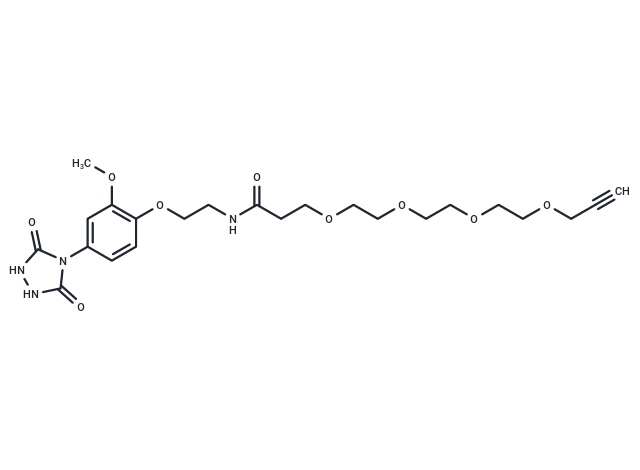 化合物 PTAD-PEG4-alkyne|T18642|TargetMol