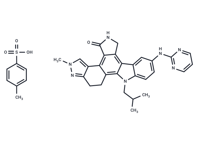化合物 CEP-11981 tosylate|T86039|TargetMol