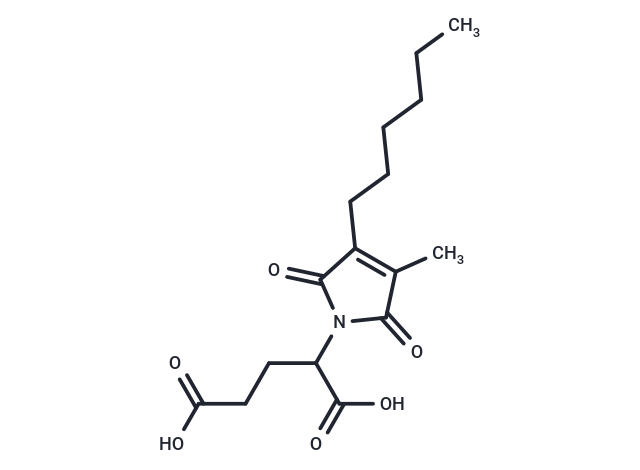 化合物 2-(3-hexyl-2,5-dihydro-4-methyl-2,5-dioxo-1H-pyrro|T125222|TargetMol