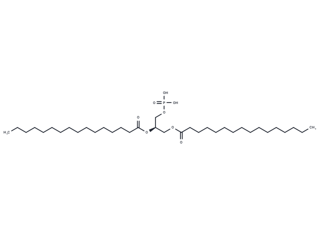 化合物 1,2-Dipalmitoyl-sn-glycerol 3-phosphate|T10005|TargetMol