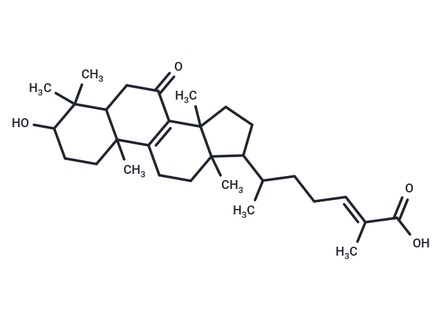 化合物 7-Oxoganoderic acid Z|T123920|TargetMol