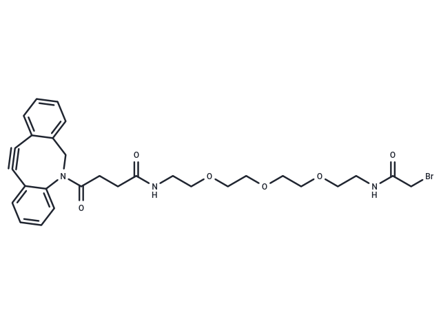 化合物 Bromoacetyl-PEG3-DBCO|T17705|TargetMol