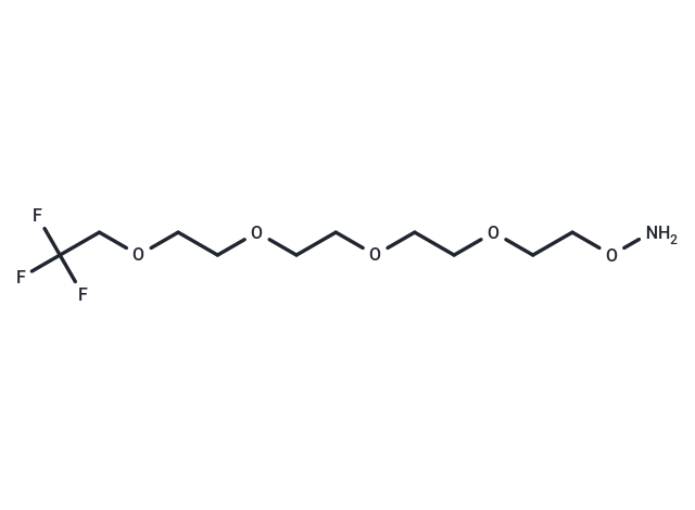 化合物 1,1,1-Trifluoroethyl-PEG4-aminooxy|T13987|TargetMol