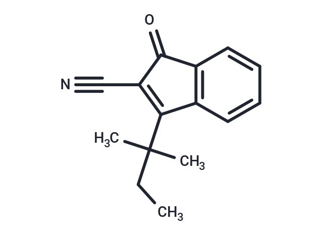 化合物 1H-Indene-2-carbonitrile, 3-(1,1-dimethylpropyl)-1-oxo-|T29300|TargetMol