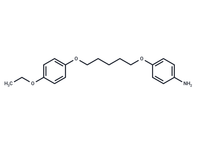 化合物 Aniline, p-(5-(p-ethoxyphenoxy)pentyloxy)-|T30071|TargetMol