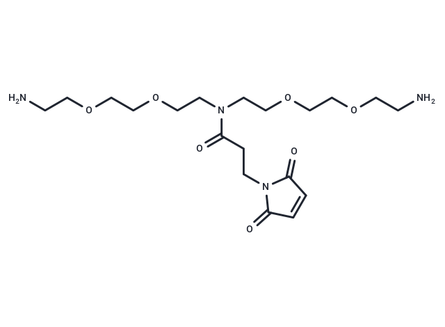 化合物 N-Mal-N-bis(PEG2-amine)|T16228|TargetMol