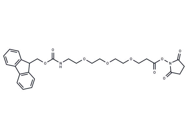 化合物 Fmoc-PEG3-C2-NHS ester|T15330|TargetMol