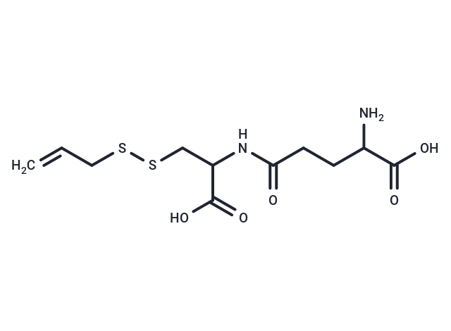 化合物 N-?-Glutamyl-S-(allylthio)cysteine|T123887|TargetMol