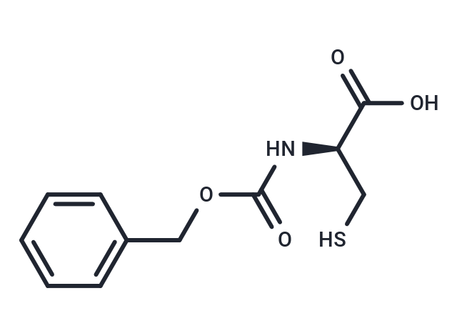 化合物 N-Cbz-D-Cysteine|T86981|TargetMol