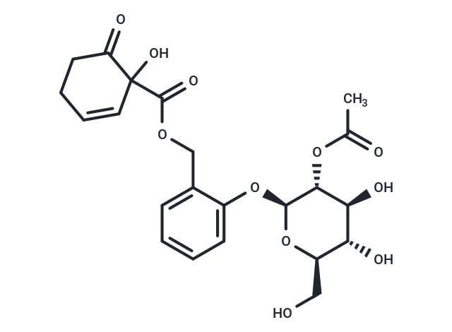 化合物 2'-Acetylsalicortin|T126367|TargetMol