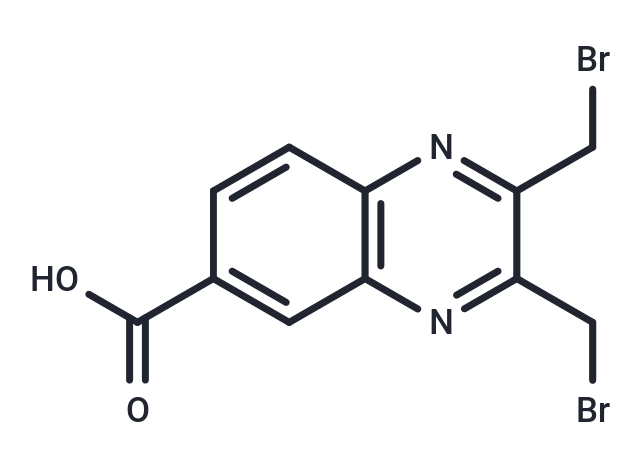 化合物 6-Quinoxalinecarboxylic acid, 2,3-bis(bromomethyl)-|T10186|TargetMol