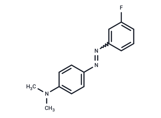 化合物 4-(Dimethylamino)-3'-fluoroazobenzene|T29423|TargetMol