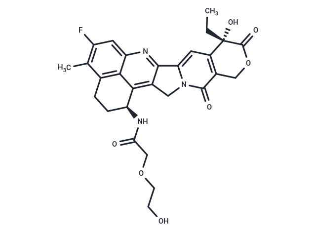 化合物 Exatecan-amide-CH2-O-CH2-CH2-OH|T87877|TargetMol
